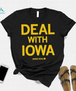 Addie Deal 7 with Iowa Women’s Basketball NCAA classic shirt