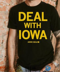 Addie Deal 7 with Iowa Women’s Basketball NCAA classic shirt