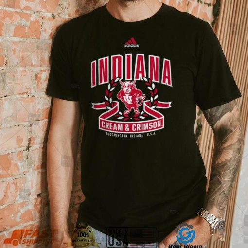 Adidas Men's Indiana Hoosiers Black Class Dismissed T Shirt