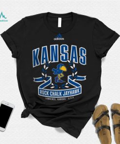 Adidas Men's Kansas Jayhawks Black Class Dismissed T Shirt