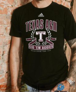 Adidas Texas A&M Aggies Black Class Dismissed T Shirt