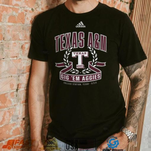 Adidas Texas A&M Aggies Black Class Dismissed T Shirt