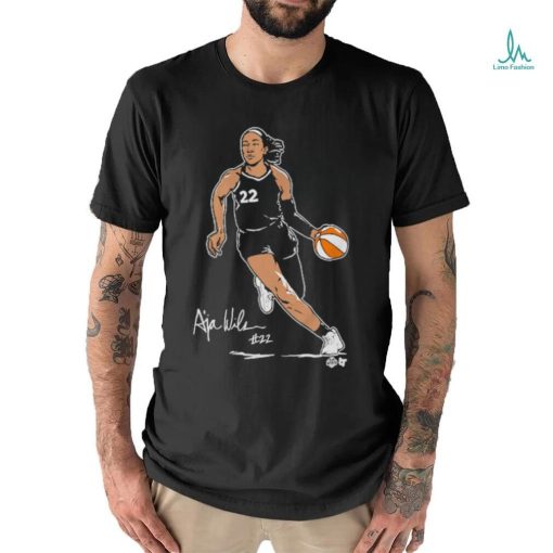 A’ja wilson superstar pose shirt