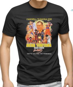 Akira Toriyama 1955 2024 Dragon Ball Farewell To Manga Icon T Shirt