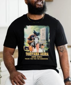 Akira Toriyama 1955 2024 Dragon Ball Thank You Forever T Shirt