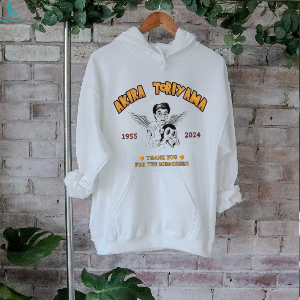 Akira Toriyama 1955 2024 Thank you for the memories shirt Akira Toriyama 1955 2024 Thank you for the memories shirt