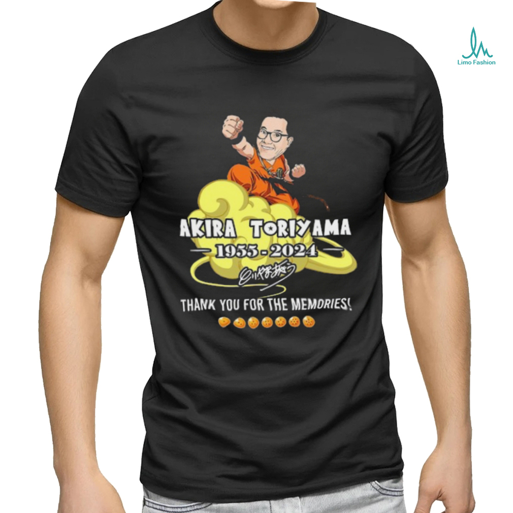 Akira Toriyama Thank You For The Memories Shirt Akira Toriyama Thank You For The Memories Shirt