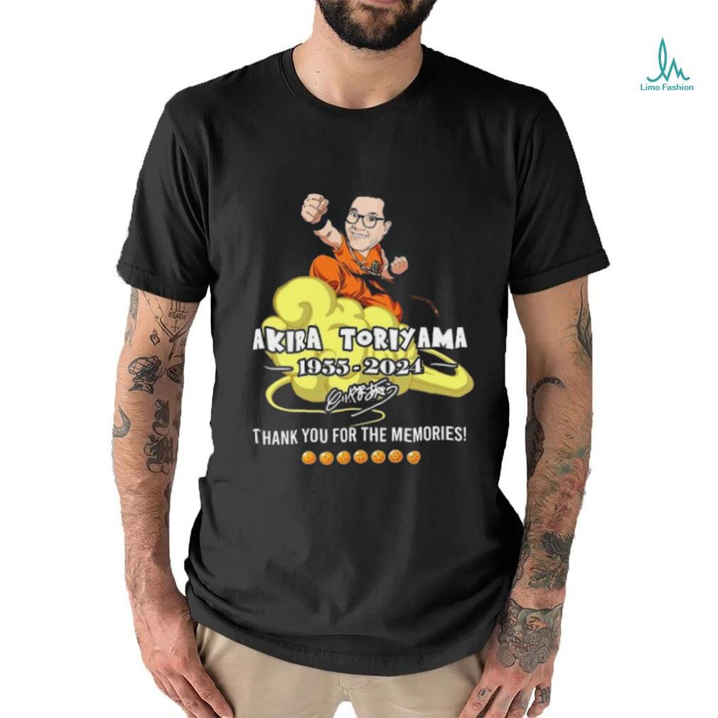 Akira Toriyama Thank You For The Memories Shirt Akira Toriyama Thank You For The Memories Shirt