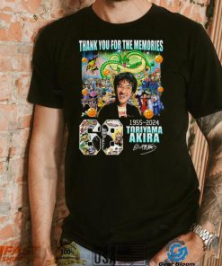 Akira Toriyama Thank You For The Memories Signature Shirt