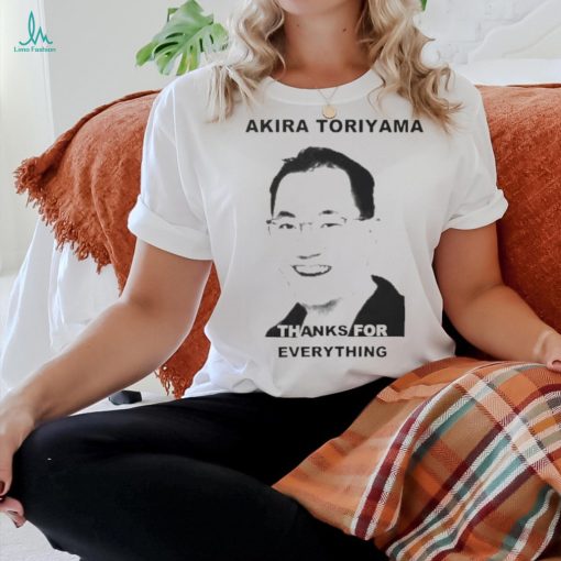 Akira Toriyama Thanks for Everything Shirt