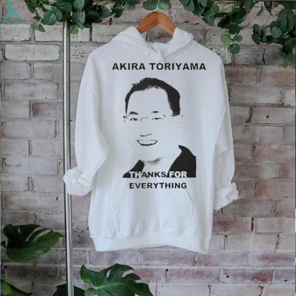 Akira Toriyama Thanks for Everything Shirt Akira Toriyama Thanks for Everything Shirt