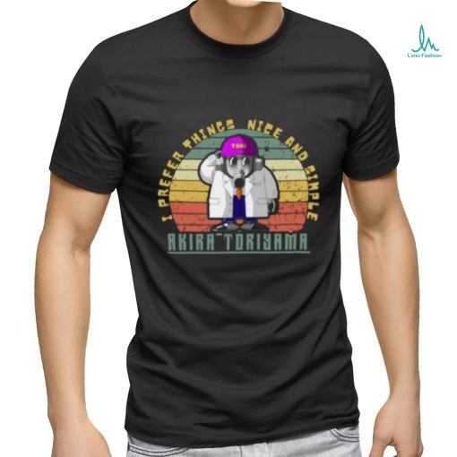 Akira Toriyamaquote Retro Sunset T shirt