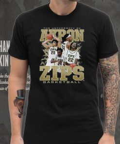 Akron NCAA Men's Basketball Official 2023 2024 Post Season T Shirt