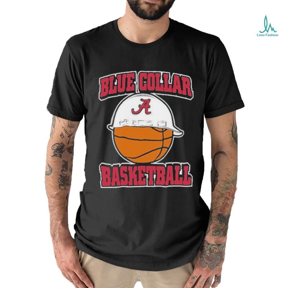 Alabama Crimson Tide Blue 84 Blue Collar Basketball T Shirt Alabama Crimson Tide Blue 84 Blue Collar Basketball T Shirt