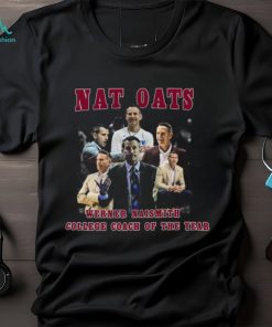 Alabama Crimson Tide Nat Oats Werner Naismith college coach of the year shirt