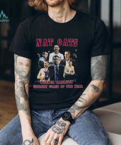 Alabama Crimson Tide Nat Oats Werner Naismith college coach of the year shirt