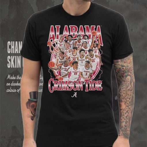 Alabama NCAA Men’s Basketball Official 2023 2024 Post Season T Shirt