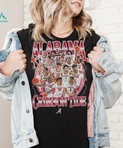 Alabama NCAA Men's Basketball Official 2023 2024 Post Season T Shirt
