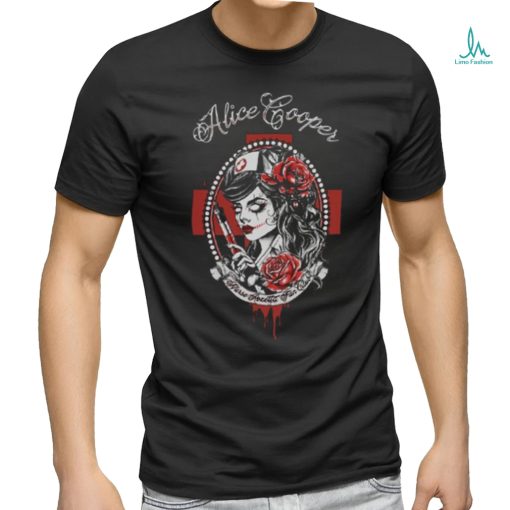 Alice Cooper Merch Store Nurse Rosetta New Shirt