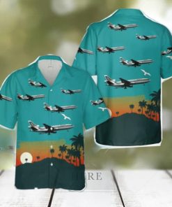 Alitalia (Continental Airlines) McDonnell Douglas DC 10 30 Hawaiian Shirt Beach Shirt For Men Women