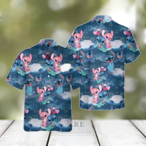 All Over Print Vintage Summer Lilo And Stitch Aloha Hawaiian Shirt Unique Gift