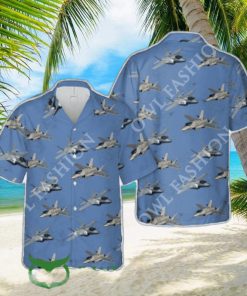 Aloha Summer US Navy F 35 Lightning II Hawaiian Shirt