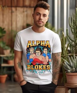 Alpha Blokes boxing cartoon shirt