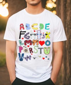 Alphabet Lore Az I Love You Letter For S S And S T shirt