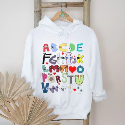 Alphabet Lore Az I Love You Letter For S S And S T shirt