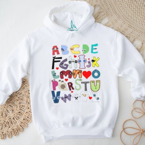 Alphabet Lore Az I Love You Letter For S S And S T shirt