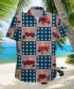 American Tractor 4th Of July Hawaiian Shirt Impressive Gift