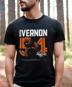 American former professional football player signature oliver vernon T Shirt
