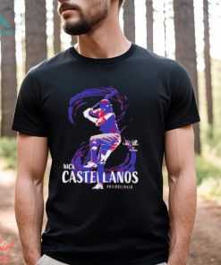 American professional baseball right fielder third baseman Philadelphia Phillies signature nick castellanos T Shirt