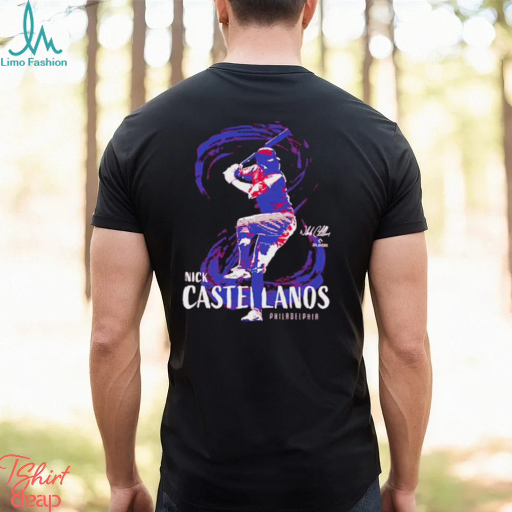 American professional baseball right fielder third baseman Philadelphia Phillies signature nick castellanos T Shirt American professional baseball right fielder third baseman Philadelphia Phillies signature nick castellanos T Shirt