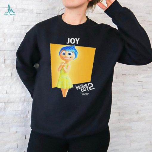 Amy Poehler Voices Joy In Inside Out 2 Disney And Pixar Official Poster Shirt