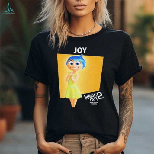 Amy Poehler Voices Joy In Inside Out 2 Disney And Pixar Official Poster Shirt