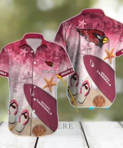 Arizona Cardinals Custom Name Combo Full Printing Hawaiian Shirt