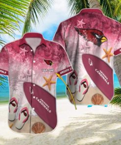 Arizona Cardinals Custom Name Combo Full Printing Hawaiian Shirt