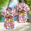 Seattle Seahawks VS NFL Los Angeles Rams Mascot Seashell 3D Hawaiian Shirt For Summer