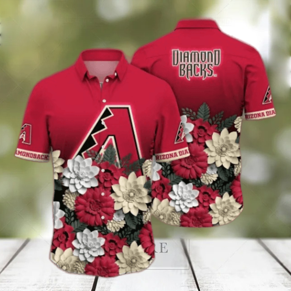 Arizona Diamondbacks MLB Flower Hawaii Shirt And Tshirt For Fans Arizona Diamondbacks MLB Flower Hawaii Shirt And Tshirt For Fans