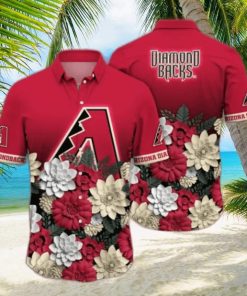 Arizona Diamondbacks MLB Flower Hawaii Shirt And Tshirt For Fans