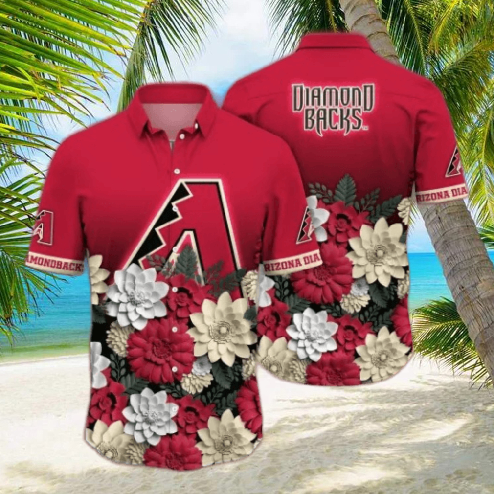 Arizona Diamondbacks MLB Flower Hawaii Shirt And Tshirt For Fans Arizona Diamondbacks MLB Flower Hawaii Shirt And Tshirt For Fans