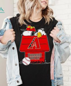 Arizona Diamondbacks Snoopy And Woodstock The Peanuts Baseball shirt