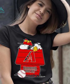 Arizona Diamondbacks Snoopy And Woodstock The Peanuts Baseball shirt