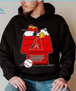 Arizona Diamondbacks Snoopy And Woodstock The Peanuts Baseball shirt