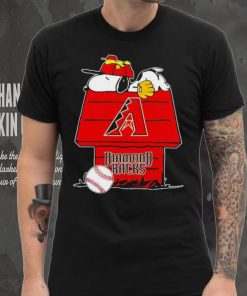 Arizona Diamondbacks Snoopy And Woodstock The Peanuts Baseball shirt