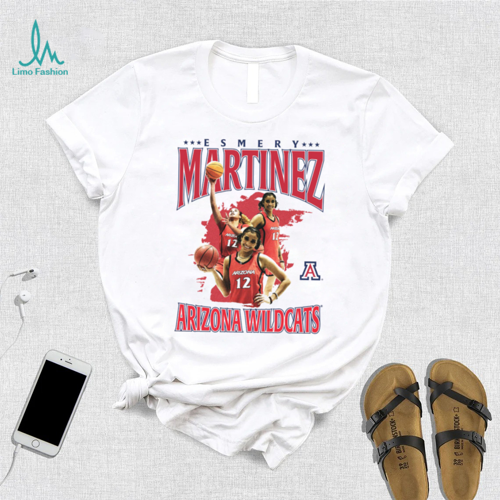 Arizona NCAA Women's Basketball Esmery Martinez Official 2023 2024 Post Season Shirt Arizona NCAA Women's Basketball Esmery Martinez Official 2023 2024 Post Season Shirt