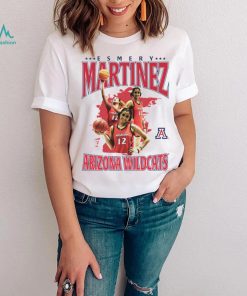 Arizona NCAA Women's Basketball Esmery Martinez Official 2023 2024 Post Season Shirt