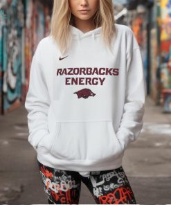 Arkansas Razorbacks Nike Unisex 2024 On Court Bench Energy shirt