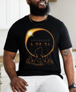 Arkansas Total Solar Eclipse 2024 Bigfoot Solar Eclipse Digital shirt